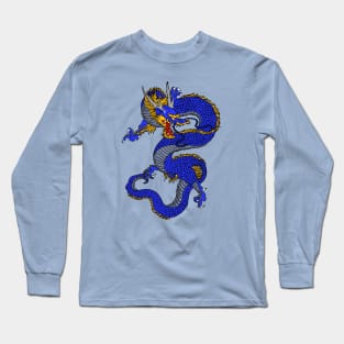 Anime Asian Dragon Edit Long Sleeve T-Shirt